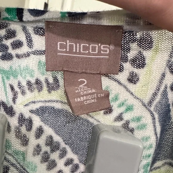 Patterned Open-Front Jacket - Picture 2 of 6